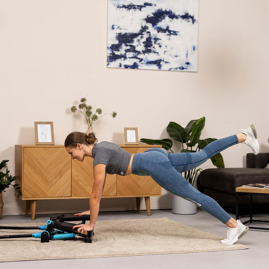 Степпер Hop-Sport HS-045S Slim блакитний — мініатюра 9