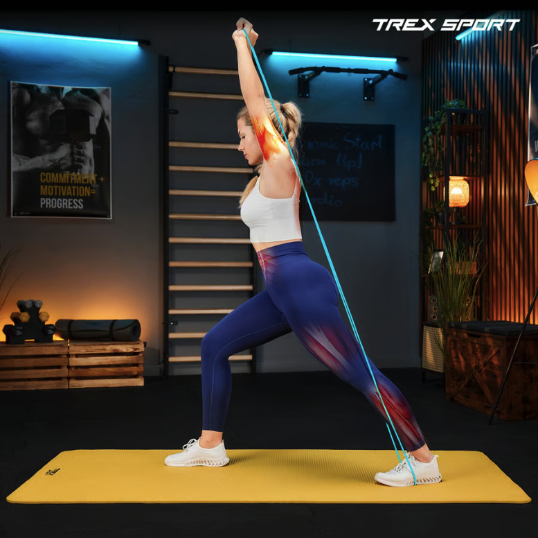 Набір резинок для фітнесу Trex Sport TX-004PB Power Band 4в1 2-41кг — фото 5