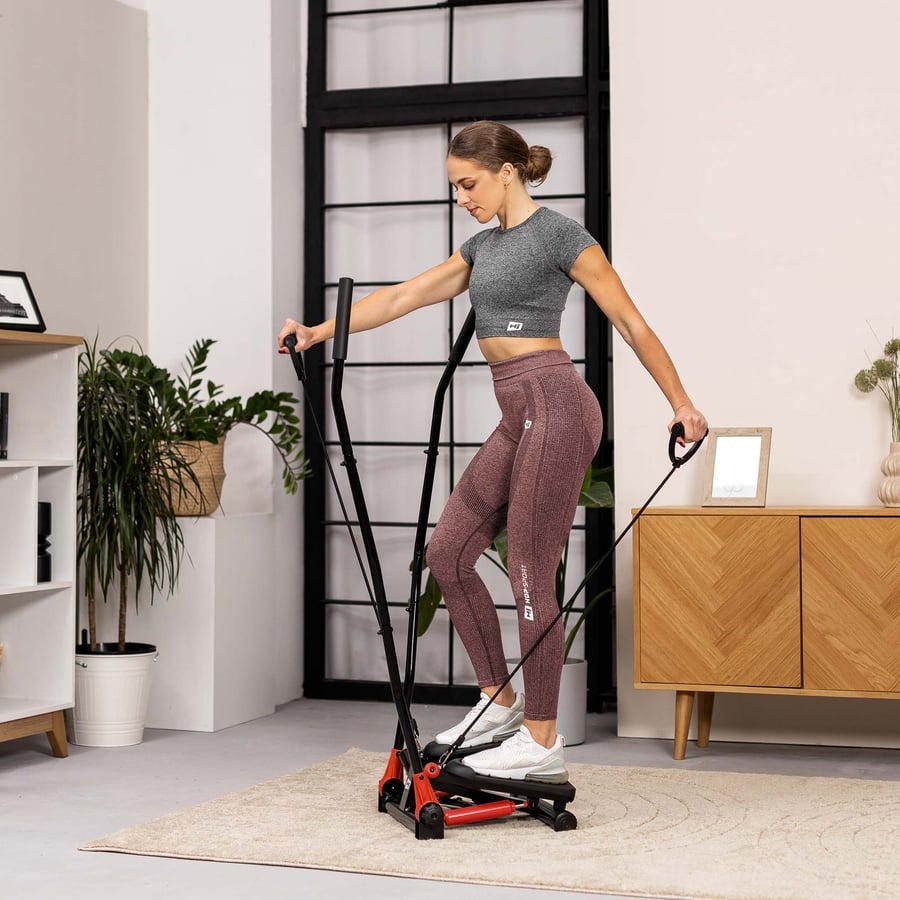 Степпер Hop-Sport HS-045S Slim червоний — фото 2