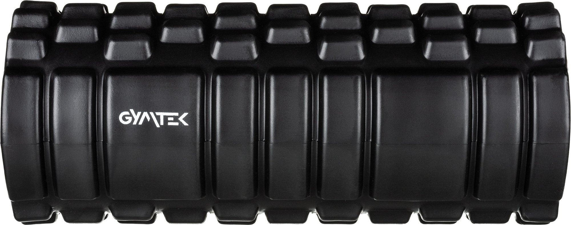 Масажний ролик Gymtek для йоги та фітнесу EVA 33*14см чорний — фото 5