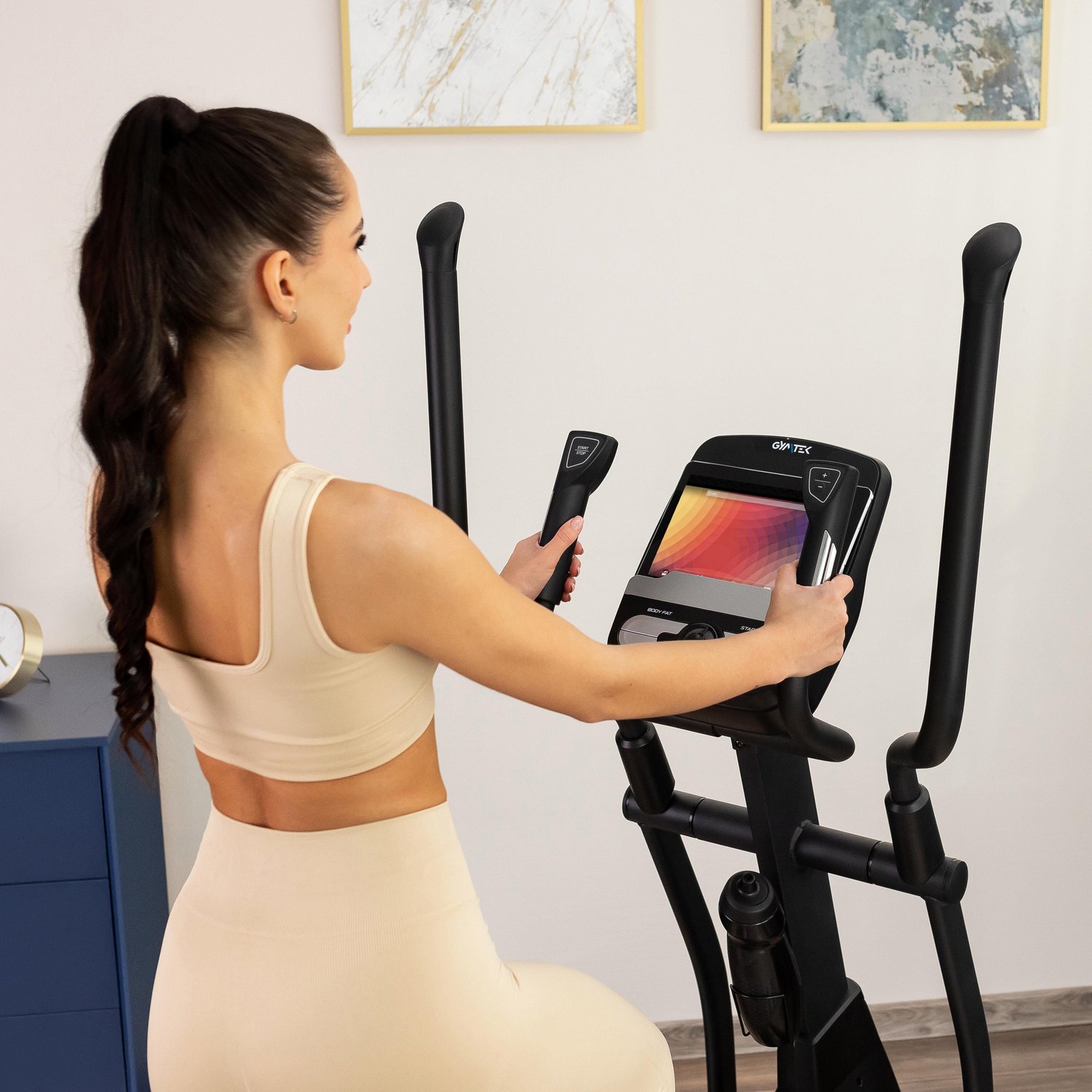 Орбітрек Gymtek XCF7000 електромагнітний — мініатюра 7