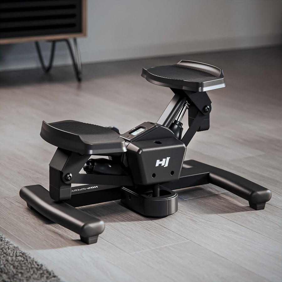 Степпер Hop-Sport HS-060S 2в1 Snash чорний — мініатюра 6