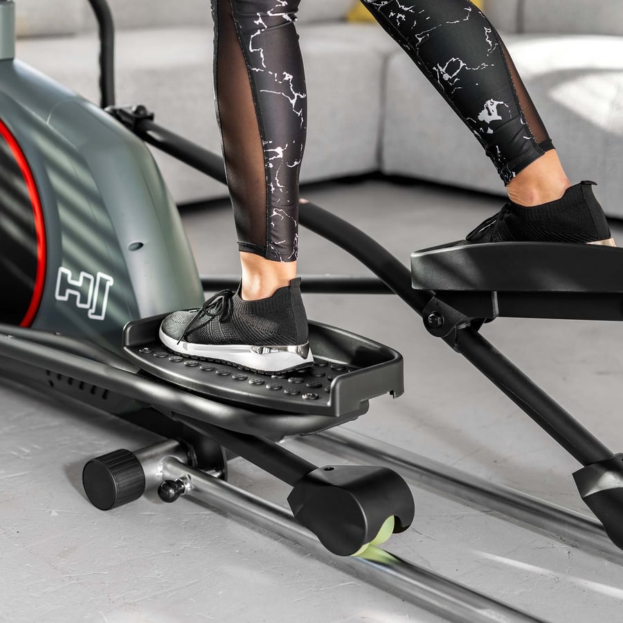 Орбітрек електромагнітний Hop-Sport HS-095CF Prizm сірий — мініатюра 8