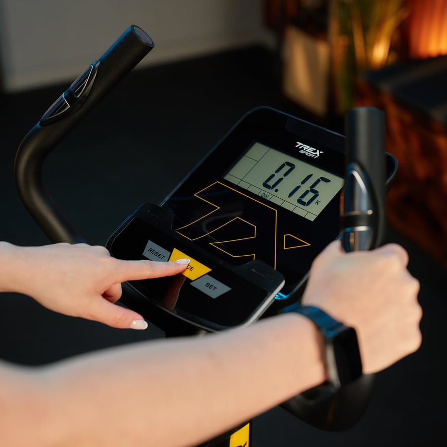 Велотренажер Trex Sport TX-550MB HYPER магнітний чорний — мініатюра 10
