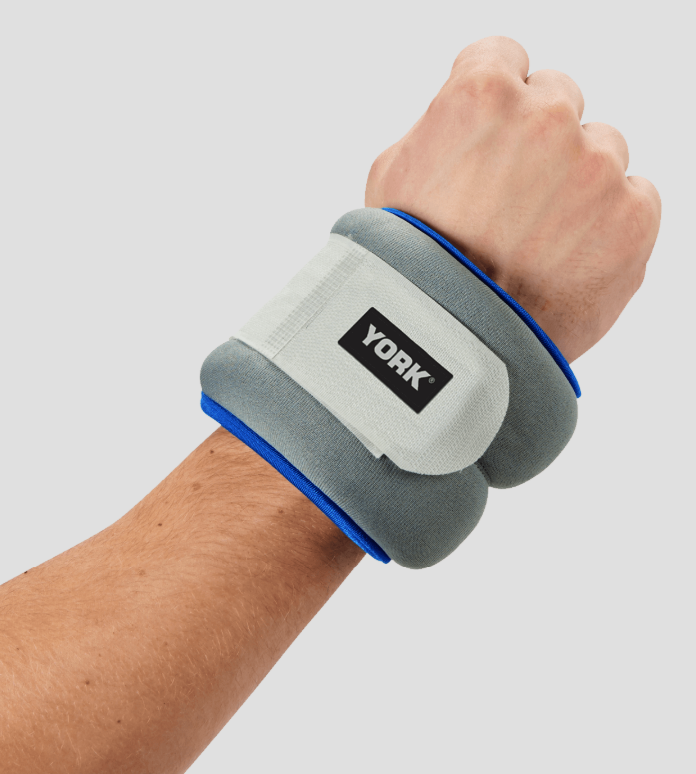 Обважнювачі York Fitness Soft для рук і ніг 2х1,5кг сірий — фото 4