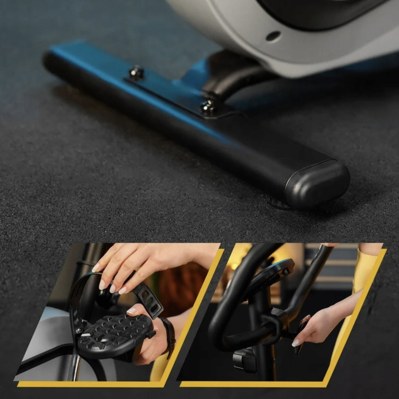 Велотренажер Trex Sport TX-450MB FLEXO магнітний сірий — мініатюра 7