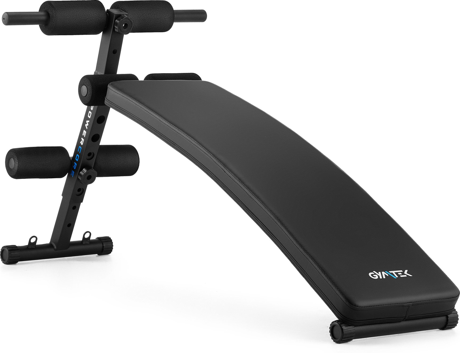 Похила лава для тренувань преса Gymtek XL200 з еспандерами для дому — фото 3