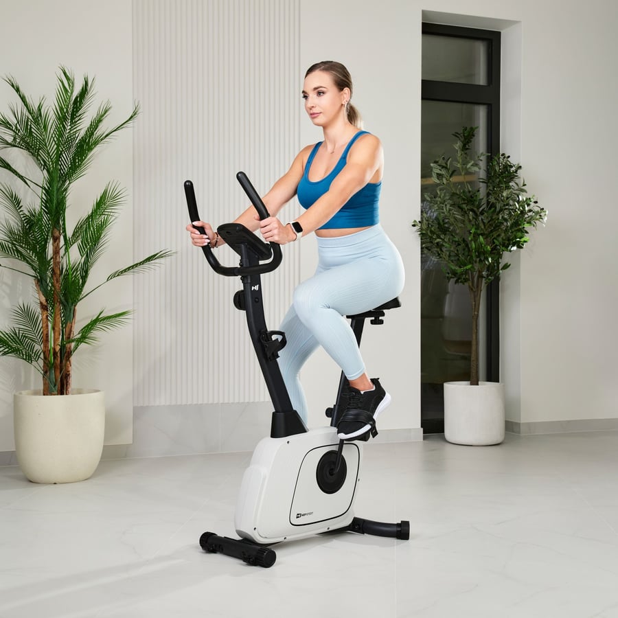 Велотренажер Hop-Sport HS-3000H Nexon магнітний сірий — фото 2