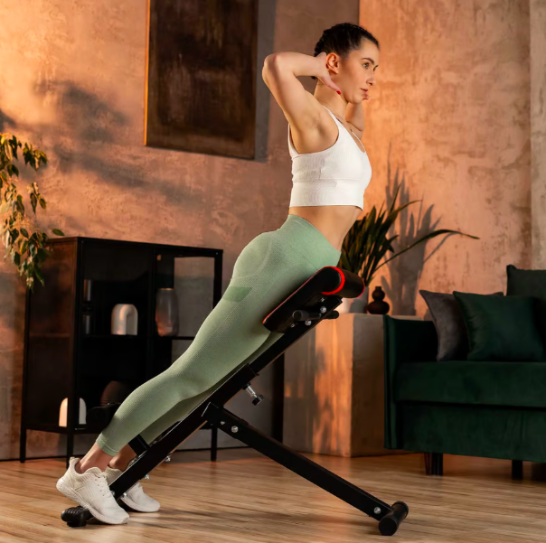 Лавка для гіперекстензії Hop-Sport HS-1016 — мініатюра 7