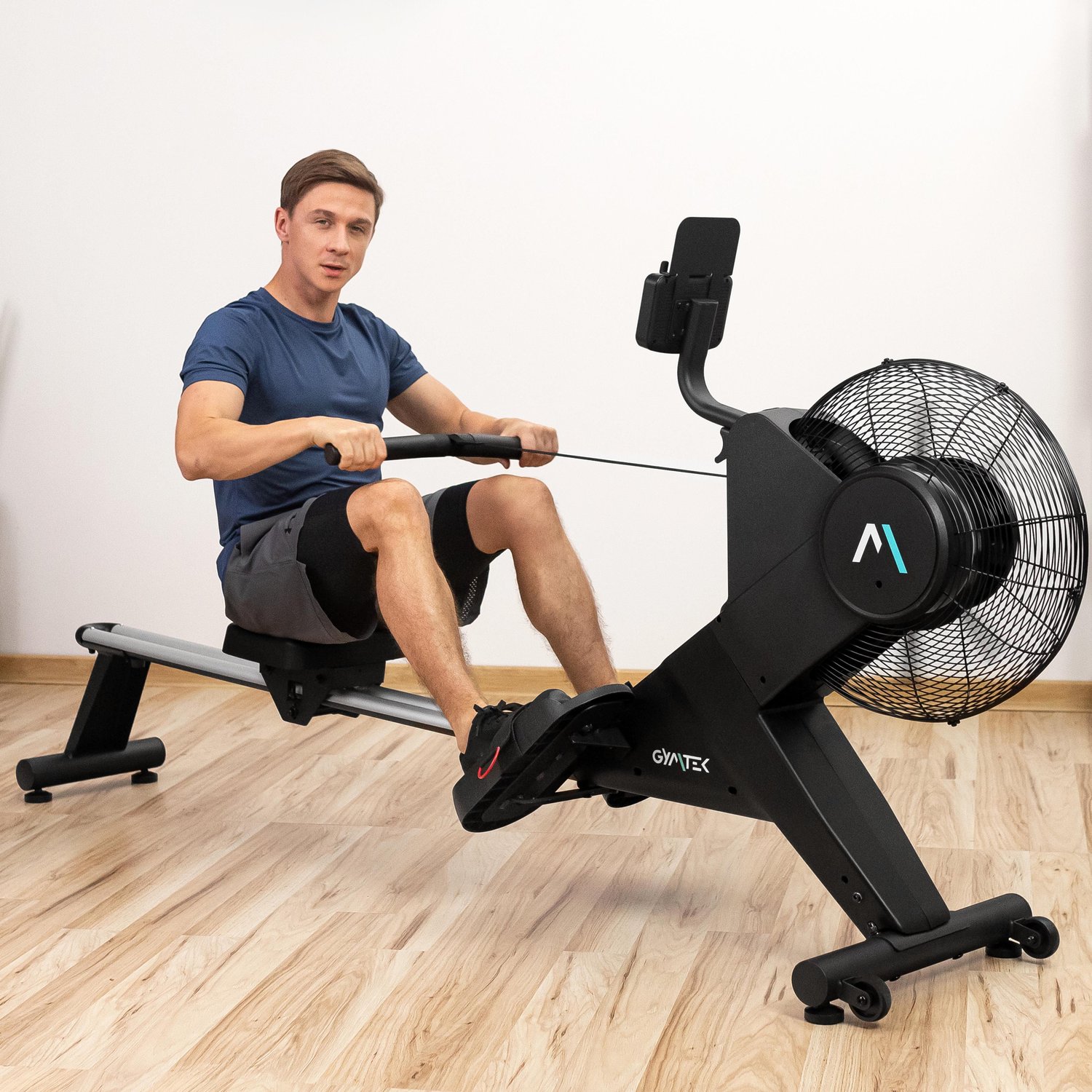 Гребний тренажер Gymtek XR2000 електромагнітний з аеродинамічним навантаженням — фото 5