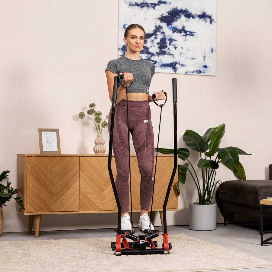 Степпер Hop-Sport HS-045S Slim червоний — фото 3