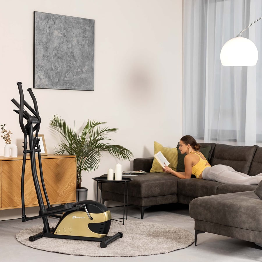 Орбітрек Hop-Sport HS-003C Focus золотистий — мініатюра 9