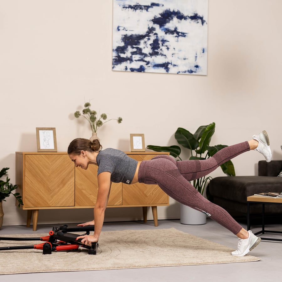 Степпер Hop-Sport HS-045S Slim червоний — мініатюра 9