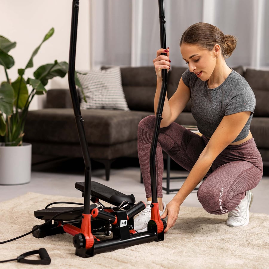 Степпер Hop-Sport HS-045S Slim червоний — мініатюра 7