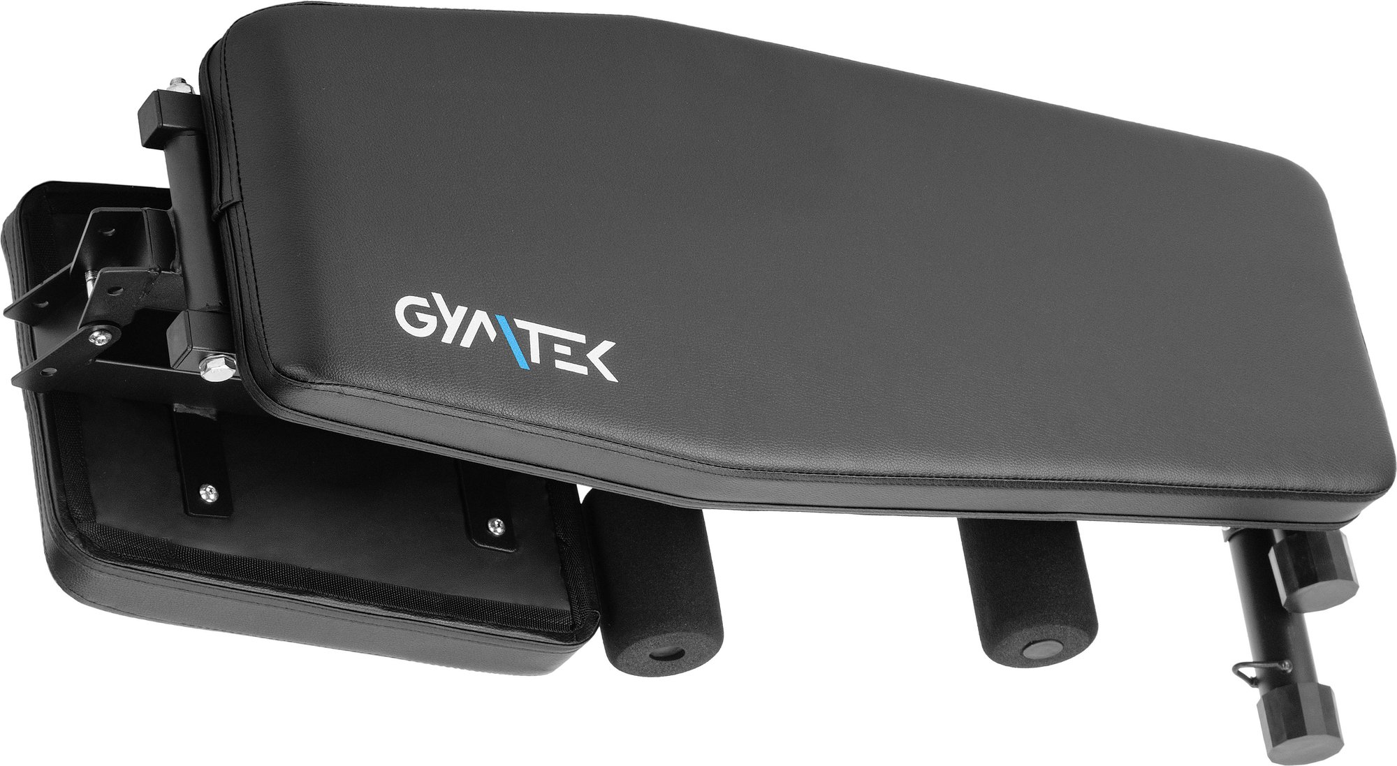 Складана регульована лава для тренувань Gymtek XL400 з еспандерами для дому — мініатюра 9