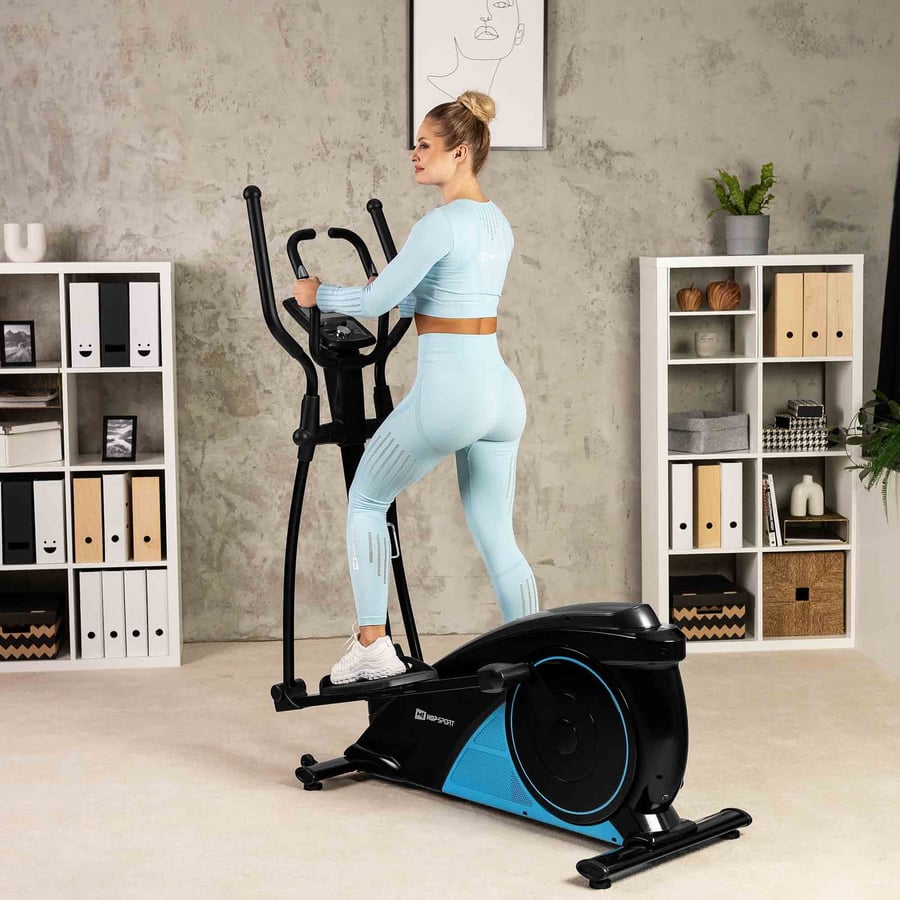 Орбітрек Hop-Sport HS-060C Blaze синій iConsole+ — мініатюра 7