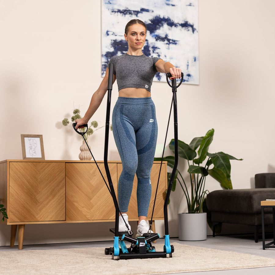 Степпер Hop-Sport HS-045S Slim блакитний — мініатюра 10