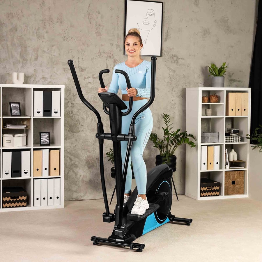 Орбітрек Hop-Sport HS-060C Blaze синій iConsole+ — мініатюра 9