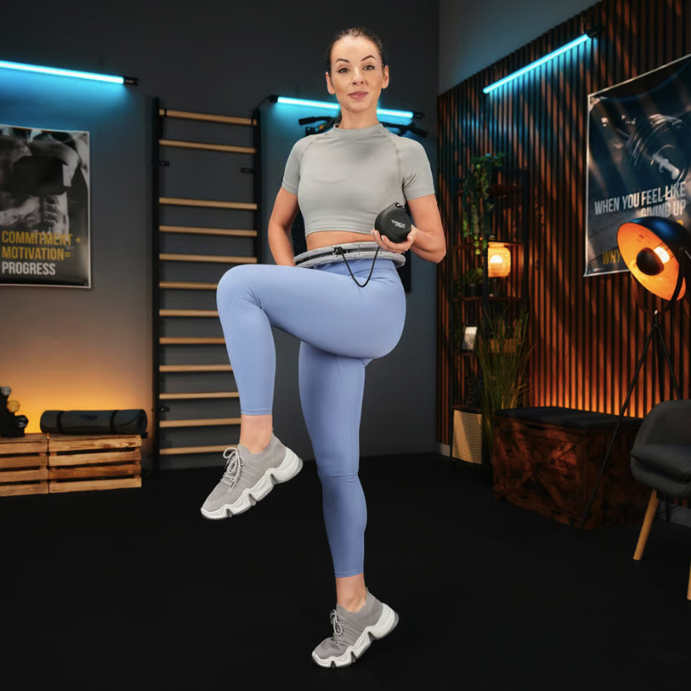 Хулахуп Trex Sport TX-010CHH масажний з обважнювачем сірий — мініатюра 6