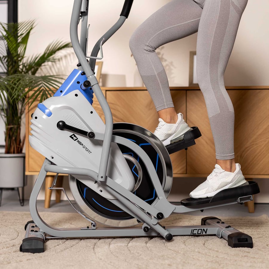 Орбітрек магнітний Hop-Sport HS-400B Icon сріблястий — мініатюра 7