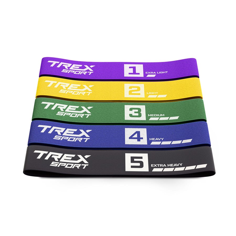 Набір резинок для фітнесу Trex Sport TX-033PRA 2,5-25кг set A — фото 1