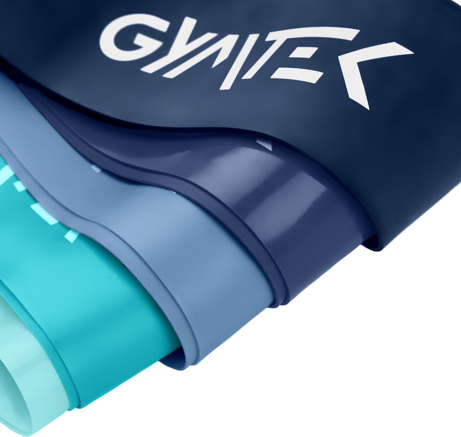 Набір резинок для фітнесу Gymtek 0,5-30кг синій — мініатюра 10