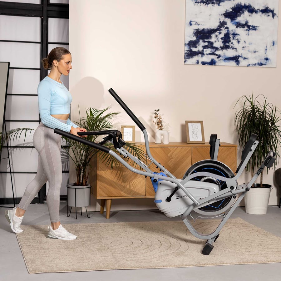 Орбітрек магнітний Hop-Sport HS-400B Icon сріблястий — мініатюра 8