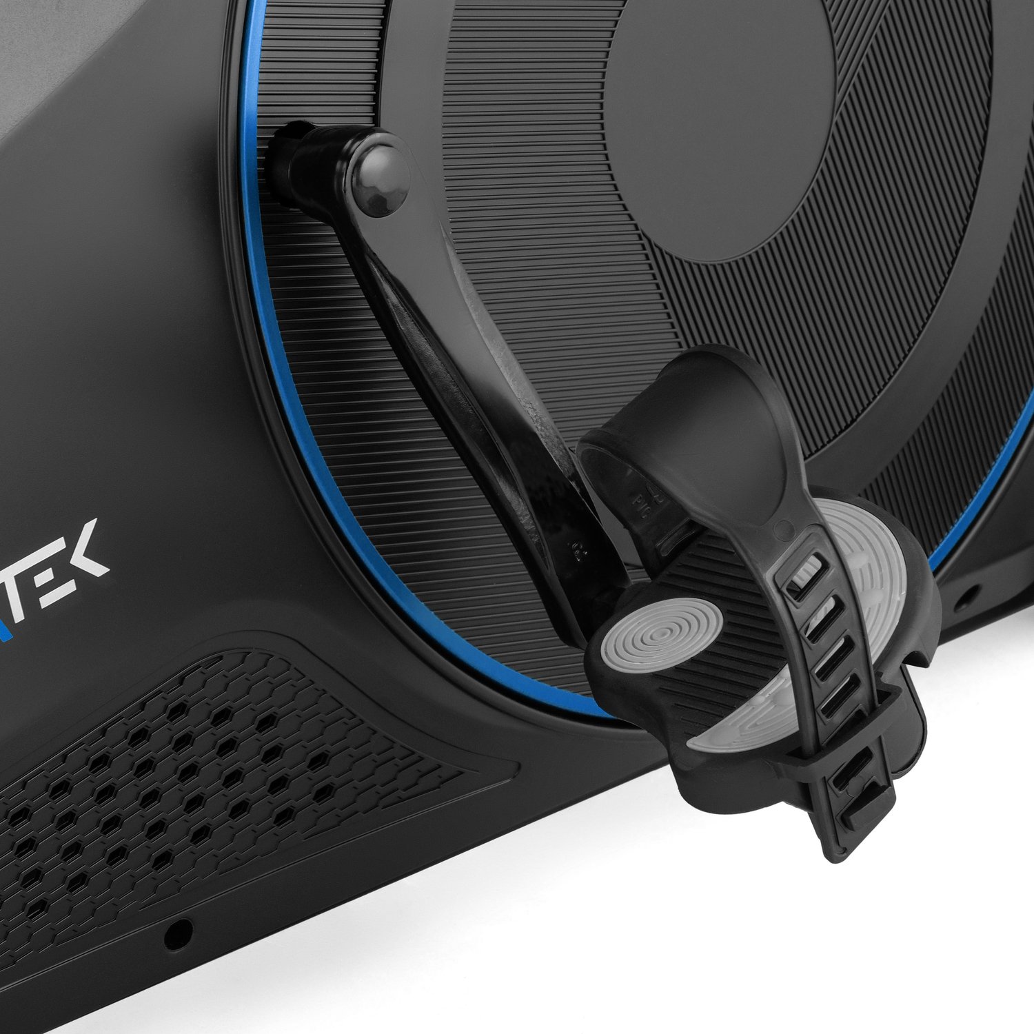 Горизонтальний велотренажер Gymtek XBR6000 електромагнітний синій — мініатюра 9