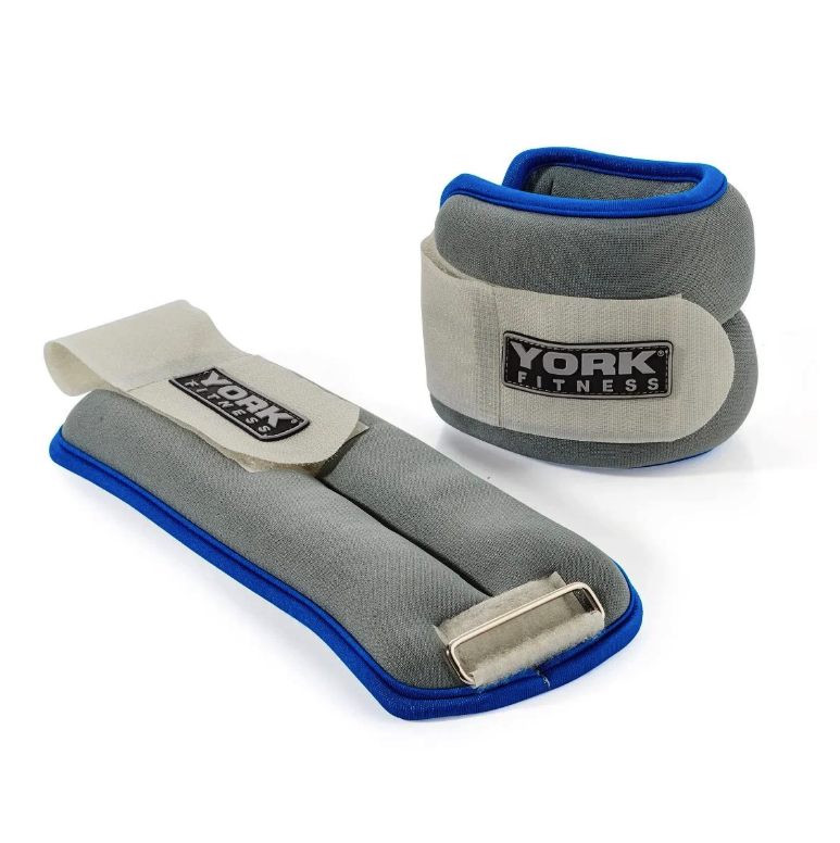 Обважнювачі York Fitness Soft для рук і ніг 2х1,5кг сірий — фото 1