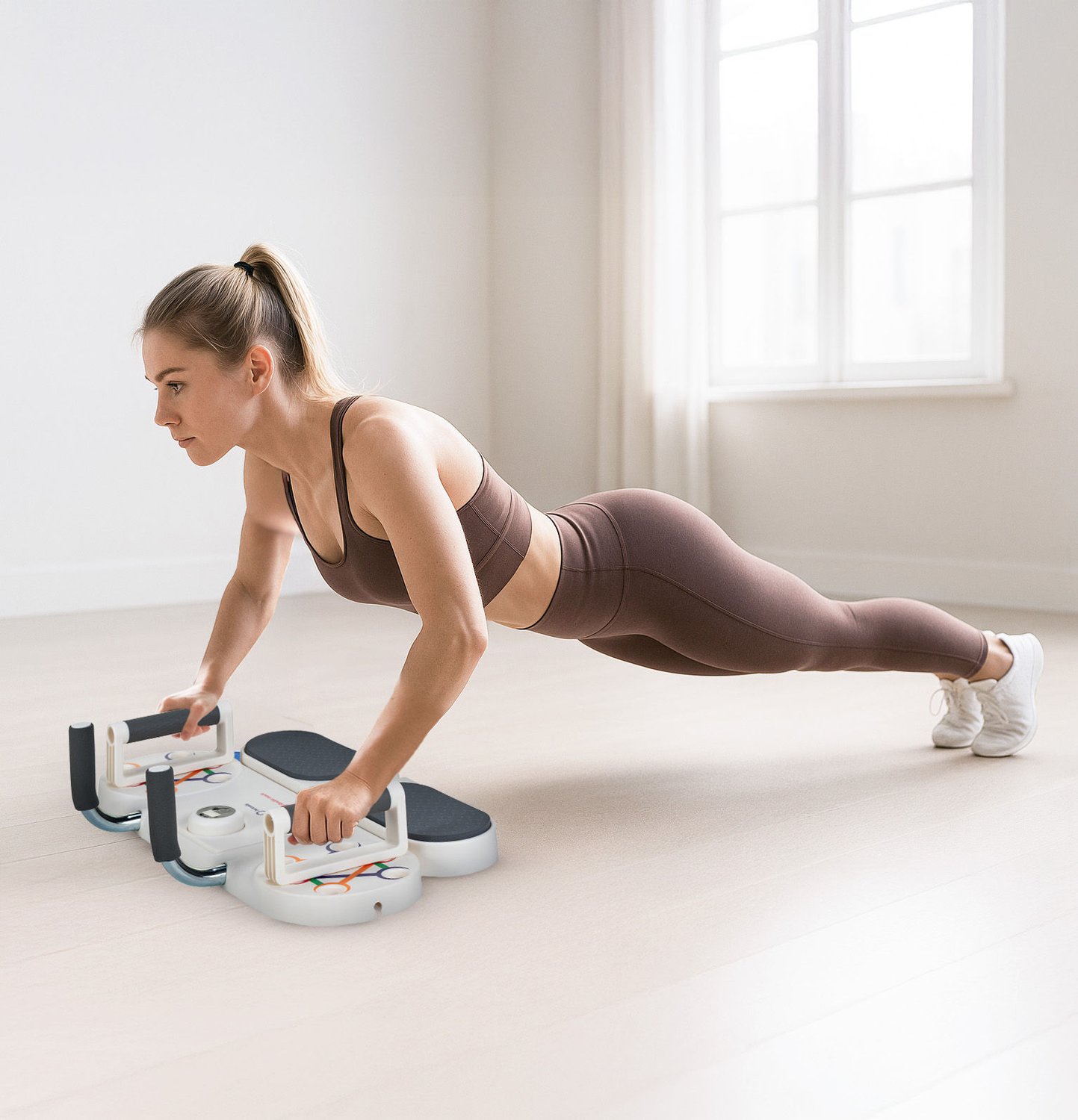 Дошка для віджимань Gymtek Multi Push Up Board білий — фото 4