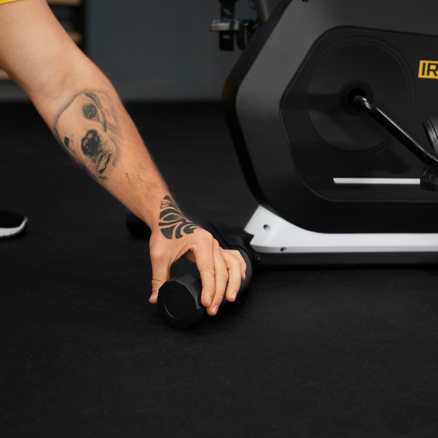 Велотренажер Trex Sport TX-500MB IRON магнітний чорний — мініатюра 9