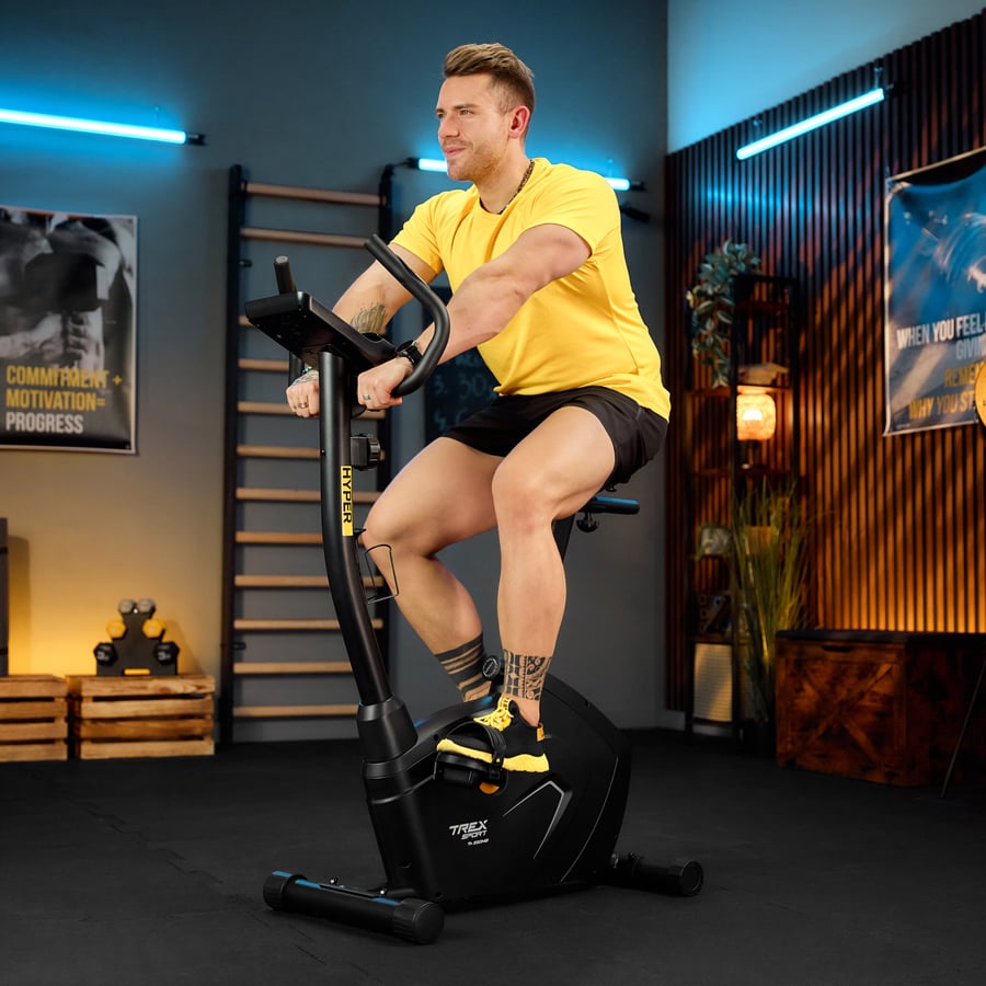 Велотренажер Trex Sport TX-550MB HYPER магнітний чорний — фото 2