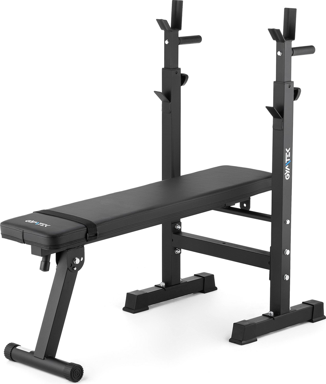 Лавка зі стійками для тренувань зі штангою Gymtek XL700 складана — фото 2