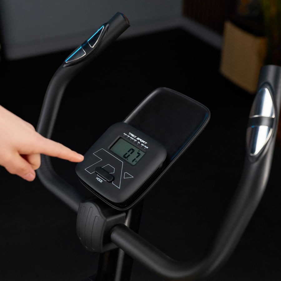 Велотренажер Trex Sport TX-350MB RIZE магнітний синій — мініатюра 7