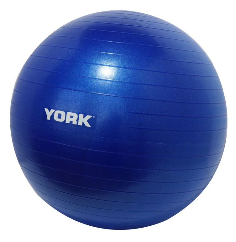 Фітбол York Fitness 65см синій + насос — фото 3