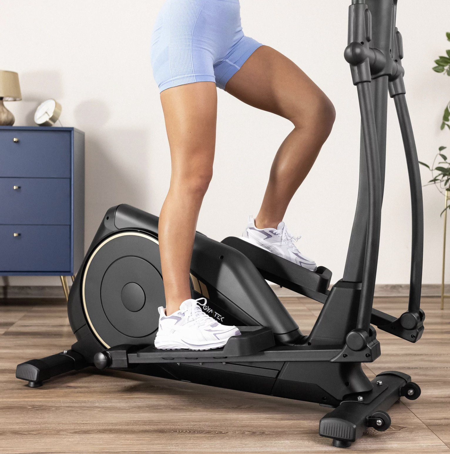 Орбітрек Gymtek XC4500 електромагнітний золотий — мініатюра 6