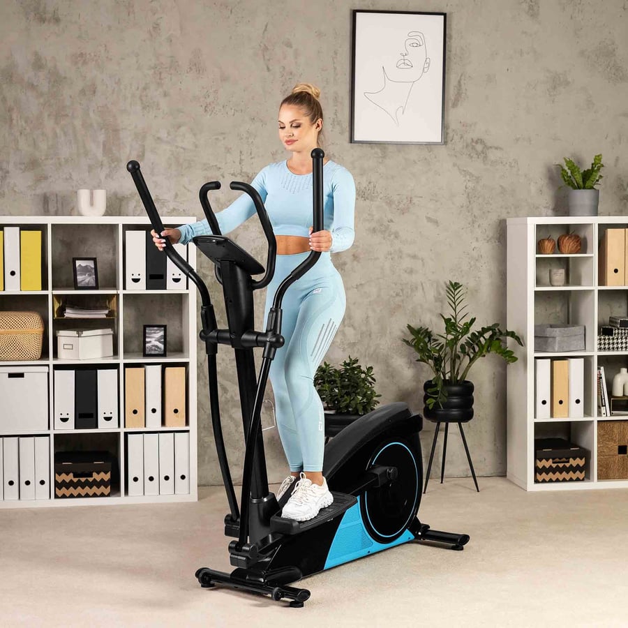 Орбітрек Hop-Sport HS-060C Blaze синій iConsole+ — фото 3