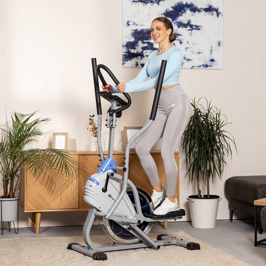 Орбітрек магнітний Hop-Sport HS-400B Icon сріблястий — мініатюра 9