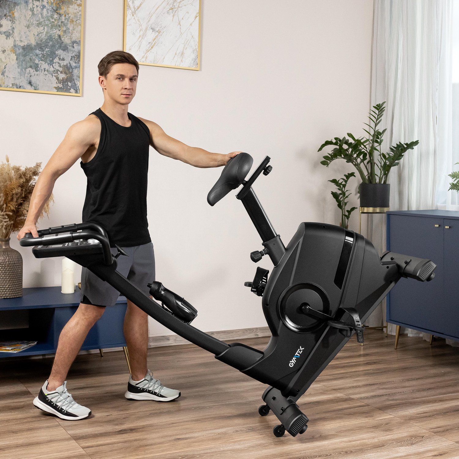 Велотренажер Gymtek XB5000 електромагнітний — мініатюра 8