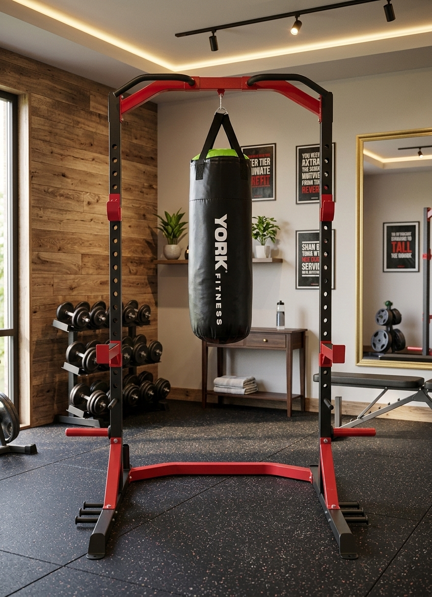 Стійка для штанги York Fitness ASPIRE 510 для присідань і жиму лежачи — фото 3