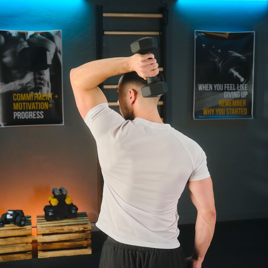 Гантелі для фітнесу неопренові TREX Sport TX-030VD 2x3кг — фото 4