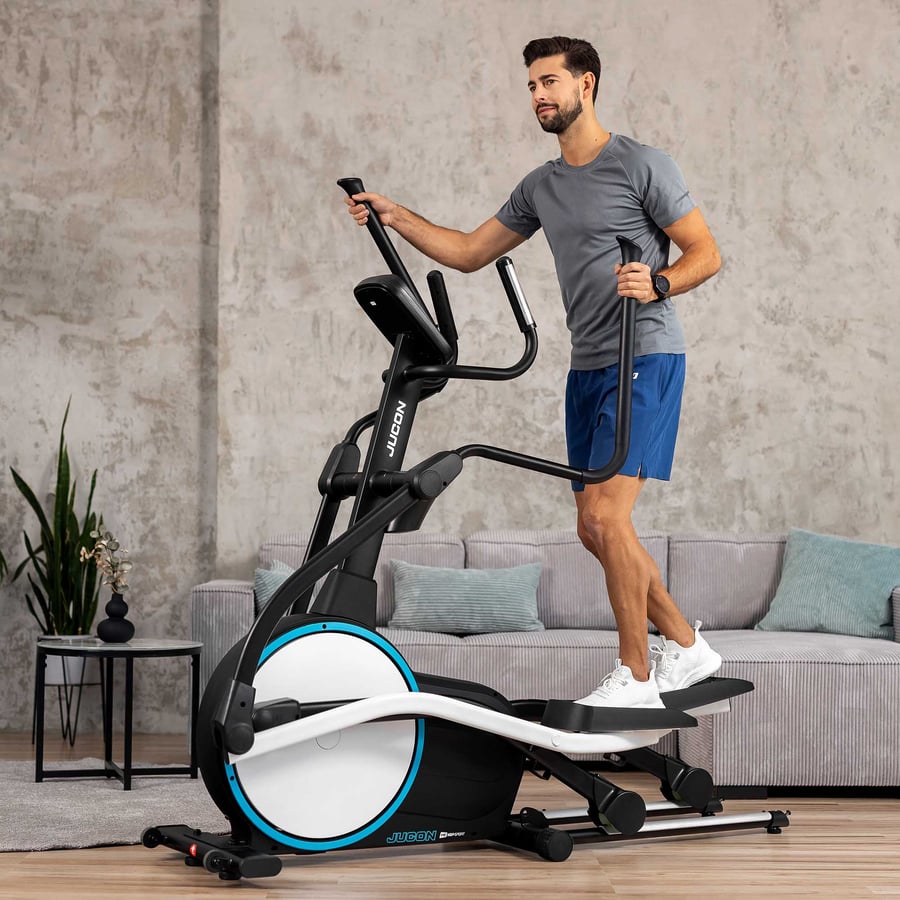 Орбітрек Hop-Sport HS-250CF Jucon чорно-синій — фото 2
