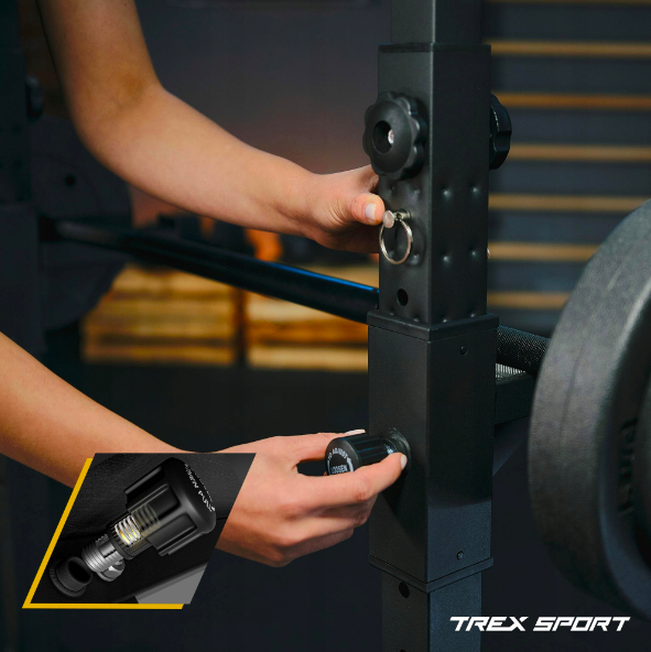 Стійки під штангу Trex Sport TX-090S регульовані — мініатюра 8