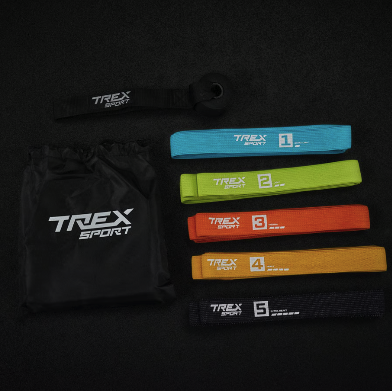 Набір резинок для фітнесу Trex Sport TX-005PBB 5в1 set B — мініатюра 9