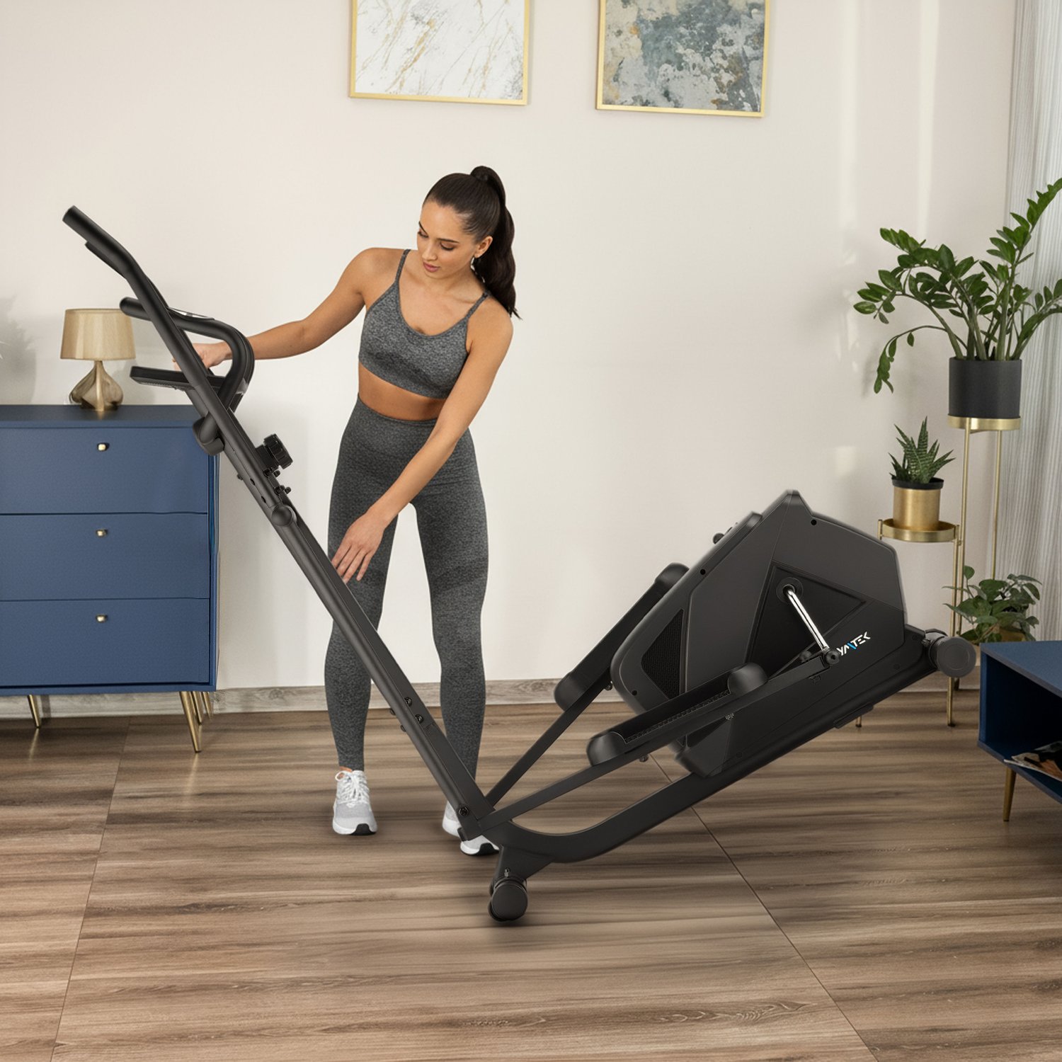 Орбітрек Gymtek XC1300 магнітний сірий — мініатюра 8