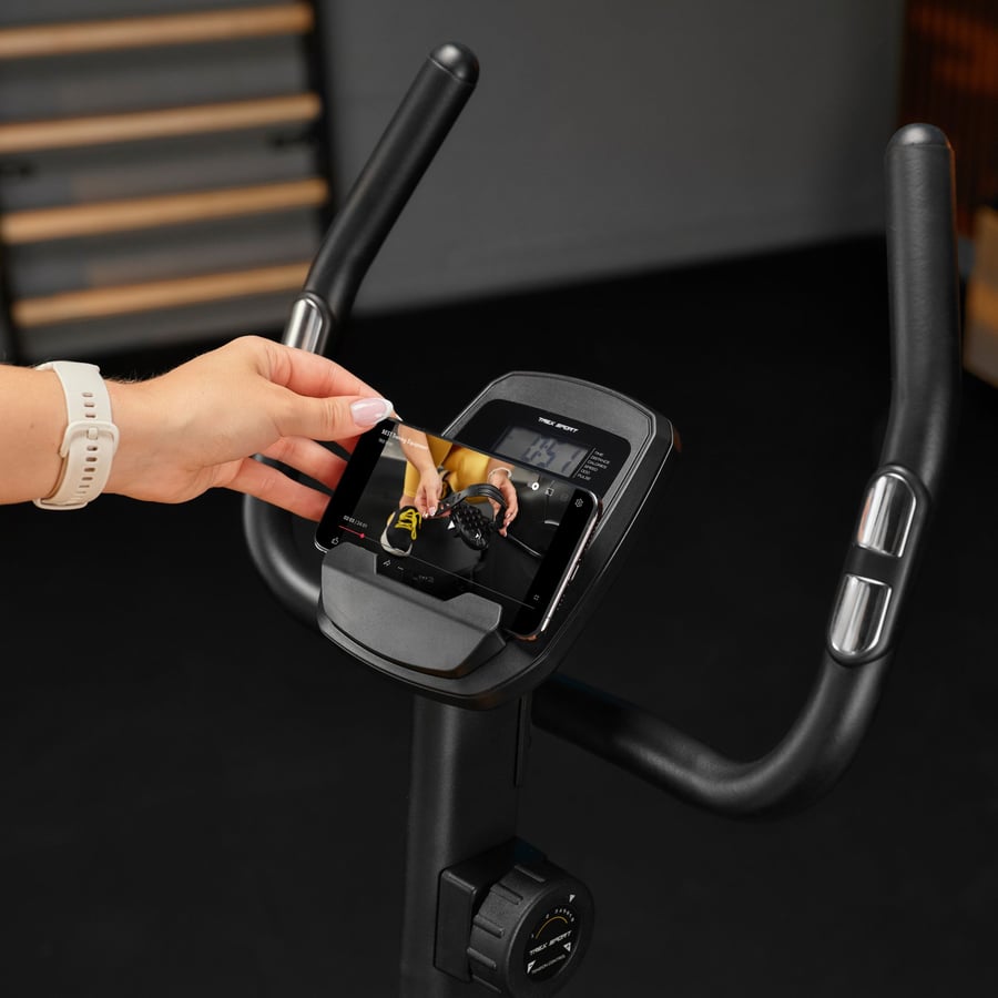 Велотренажер Trex Sport TX-380MB Rigon магнітний темно-синій — фото 4