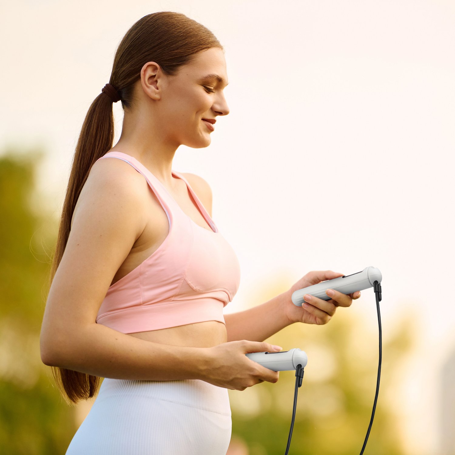 Розумна скакалка Gymtek Smart Motion з дисплеєм та Bluetooth — фото 4