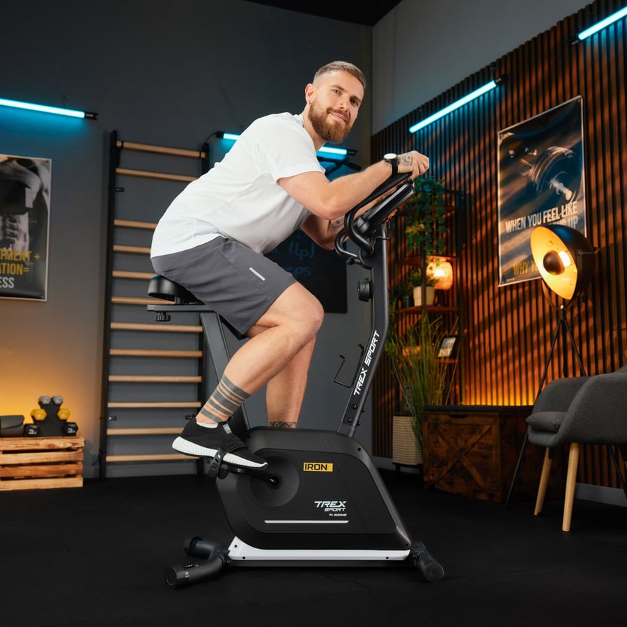 Велотренажер Trex Sport TX-500MB IRON магнітний чорний — фото 2