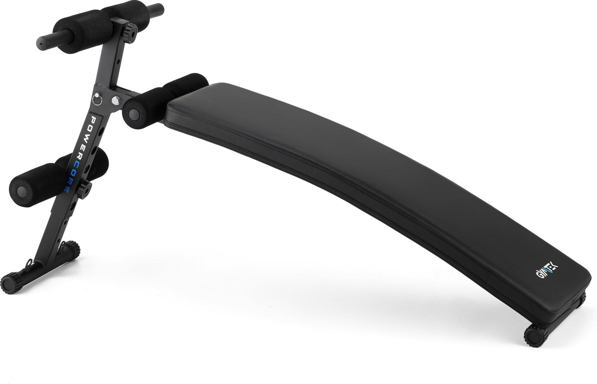 Похила лава для тренувань преса Gymtek XL200 з еспандерами для дому — мініатюра 6