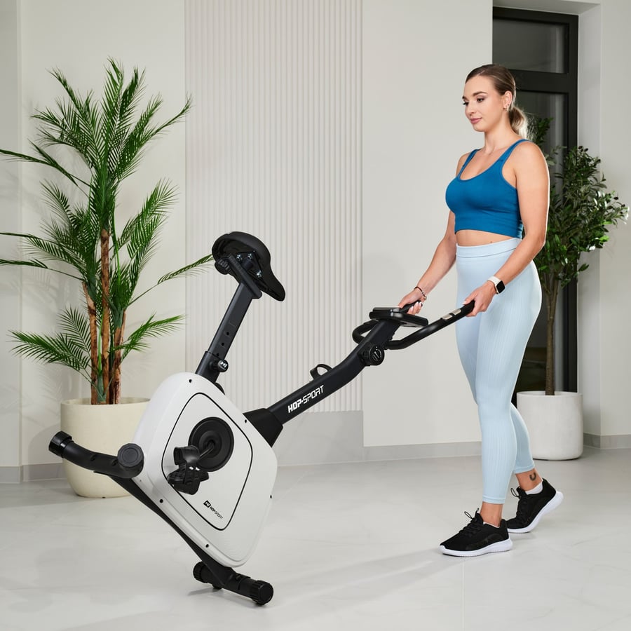 Велотренажер Hop-Sport HS-3000H Nexon магнітний сірий — мініатюра 8